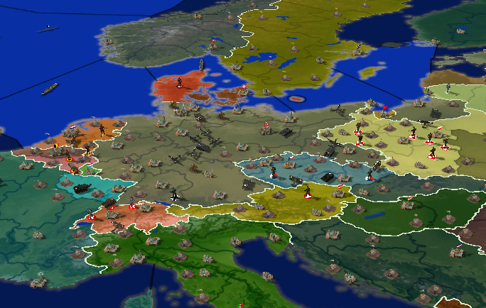 Europe in 1936, playing as germany