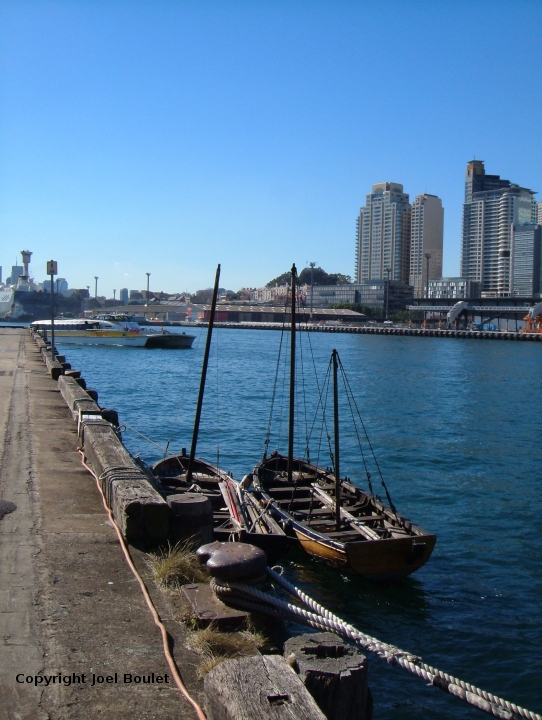 two little boats in Sydney
